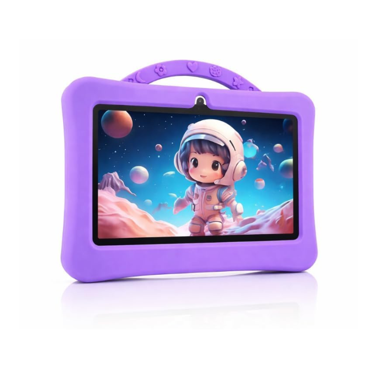 Kids Android Tablet, 7 Inch, 128GB Storage, Octa-Core 1.6GHz, Wi-Fi,